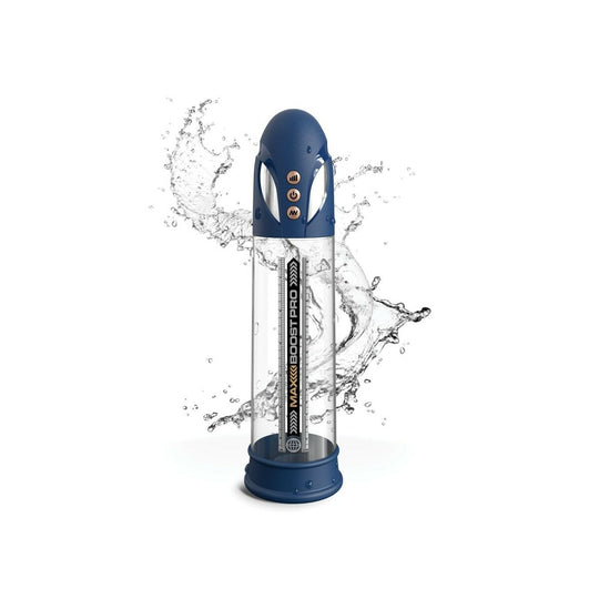Bomba de pene Pipedream Worx Max Boost Pro Blue