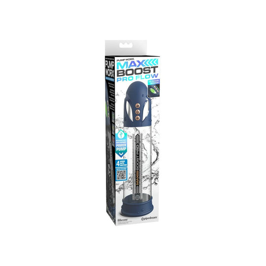Bomba de pene Pipedream Worx Max Boost Pro Blue