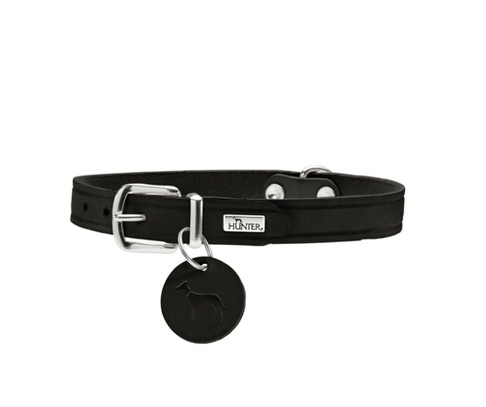 Collier pour Chien Hunter Aalborg Noir S 32-38 cm